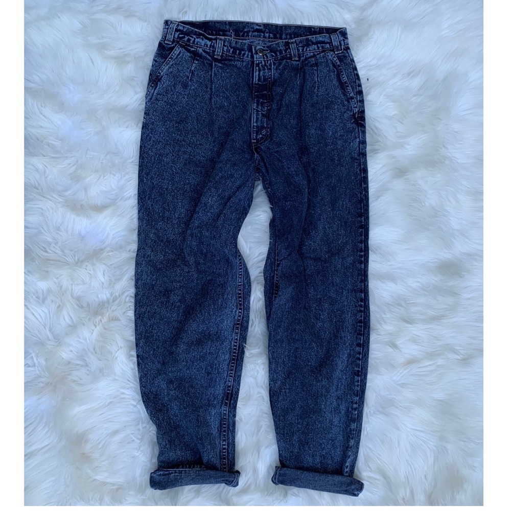🌑 S O L D 🌑 Levi's Two Horse Brand Rare Acid Jeans